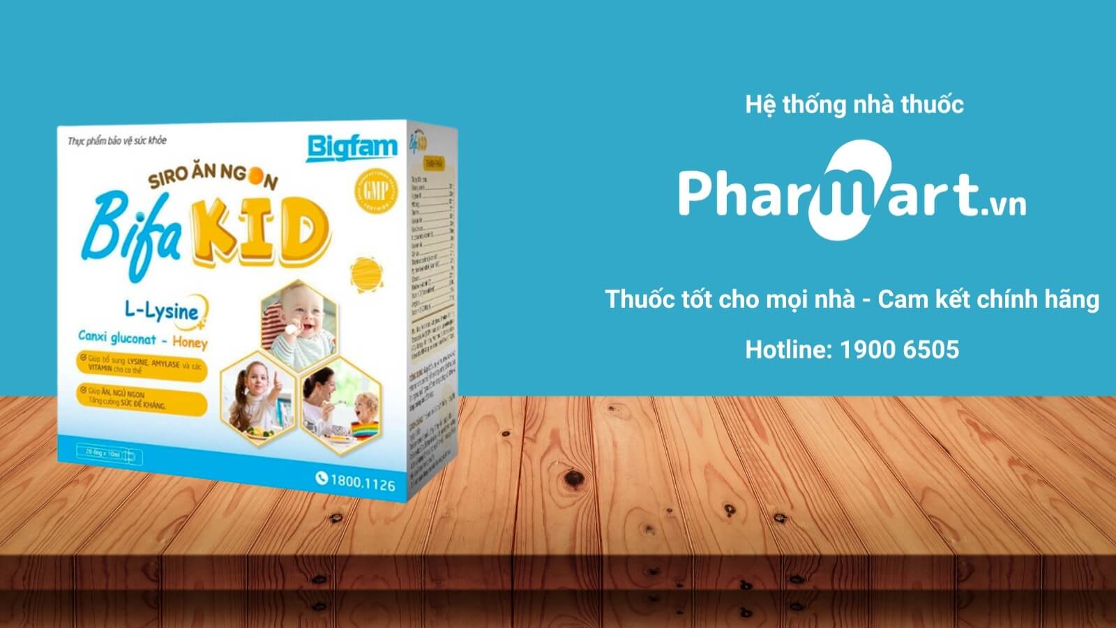 Pharmart.vn là địa chỉ uy tín cung cấp Bifa Kid