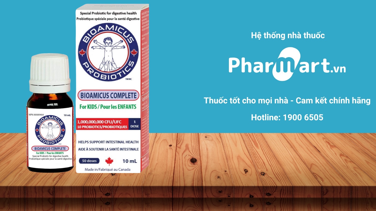 BioAmicus Complete đang được phân phối chính hãng tại Pharmart.vn