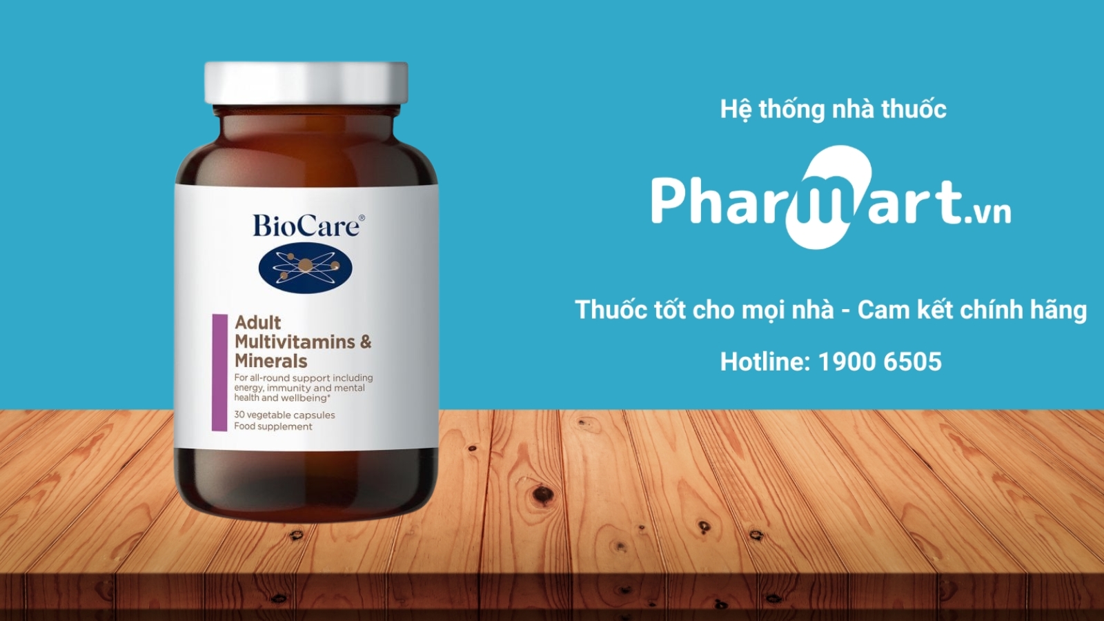 Mua ngay Biocare adult multivitamins chính hãng tại Pharmart.vn