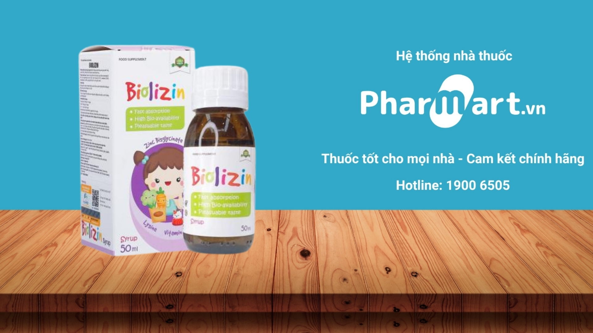 Kẽm Biolizin chính hãng