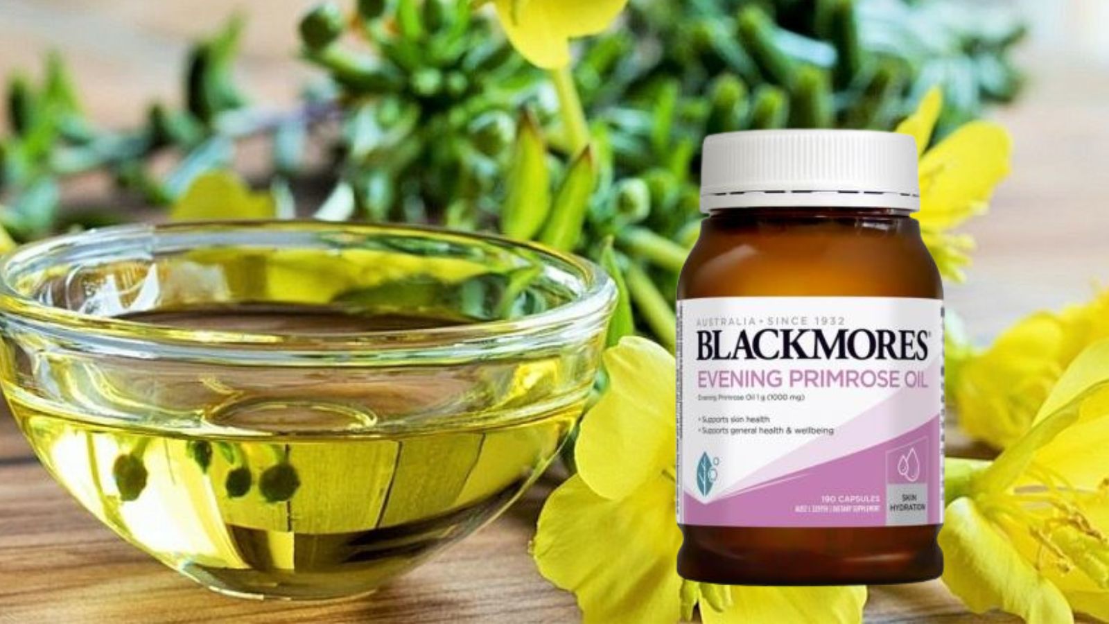 Blackmores Evening Primrose Oil - Làm đẹp Da - Pharmart.vn