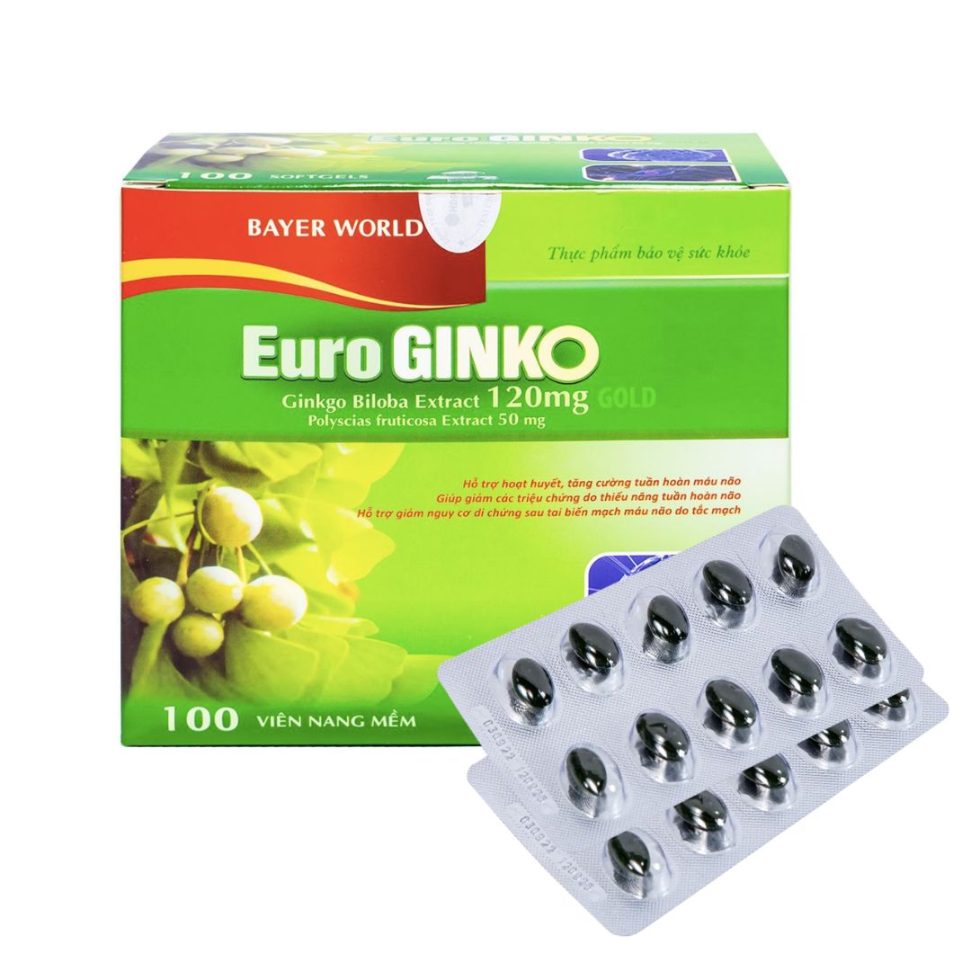 Thông Tin Chi Tiết về Thuốc Bổ Não Euro Ginkgo