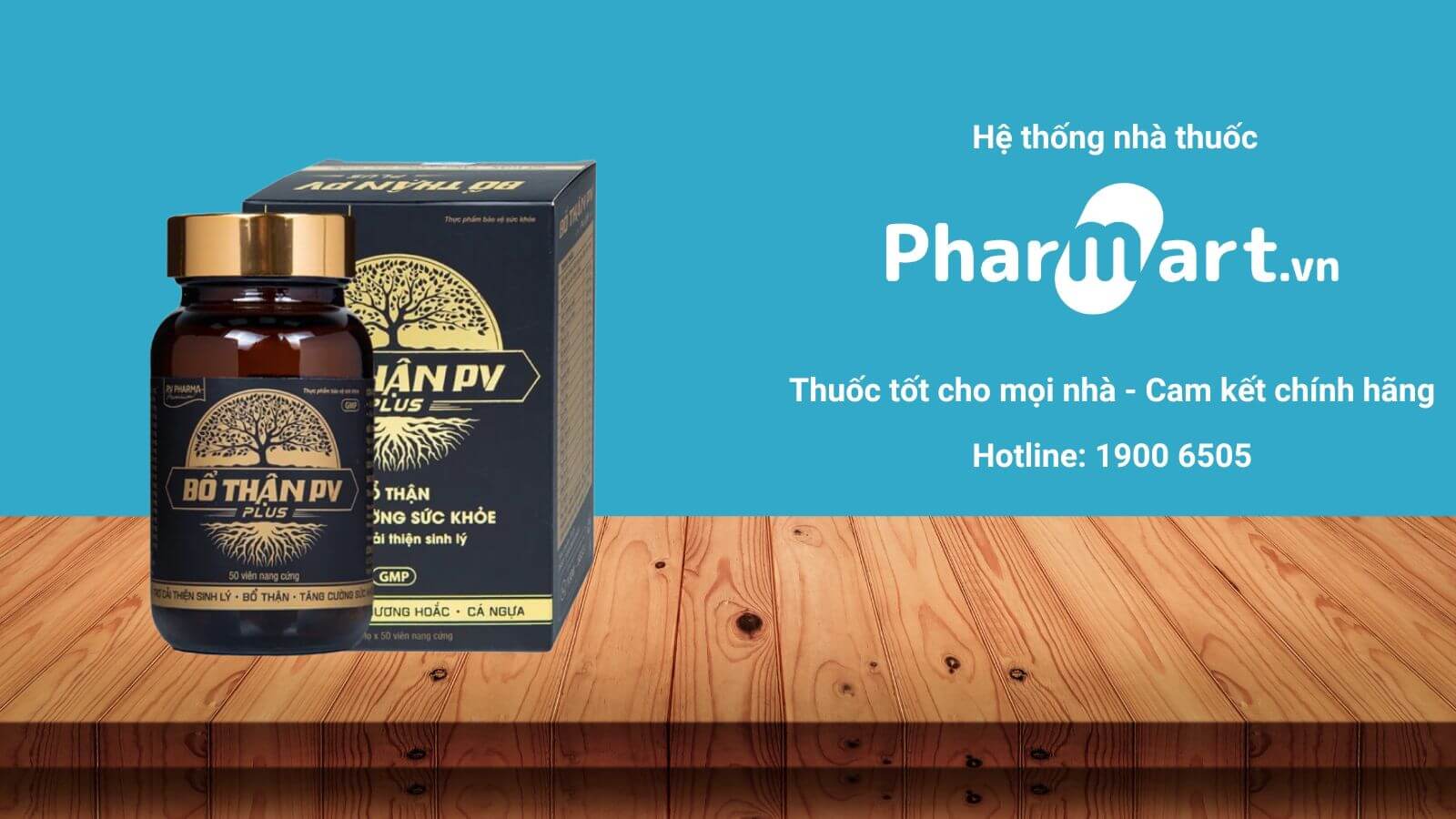 Mua Bổ Thận PV Plus chính hãng tại Pharmart.vn