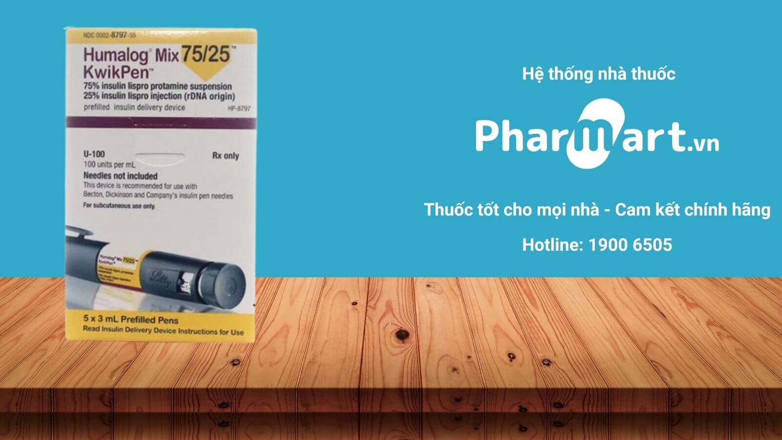 Mua ngay Humalog mix 75 25 tại nhà thuốc Pharmart.vn