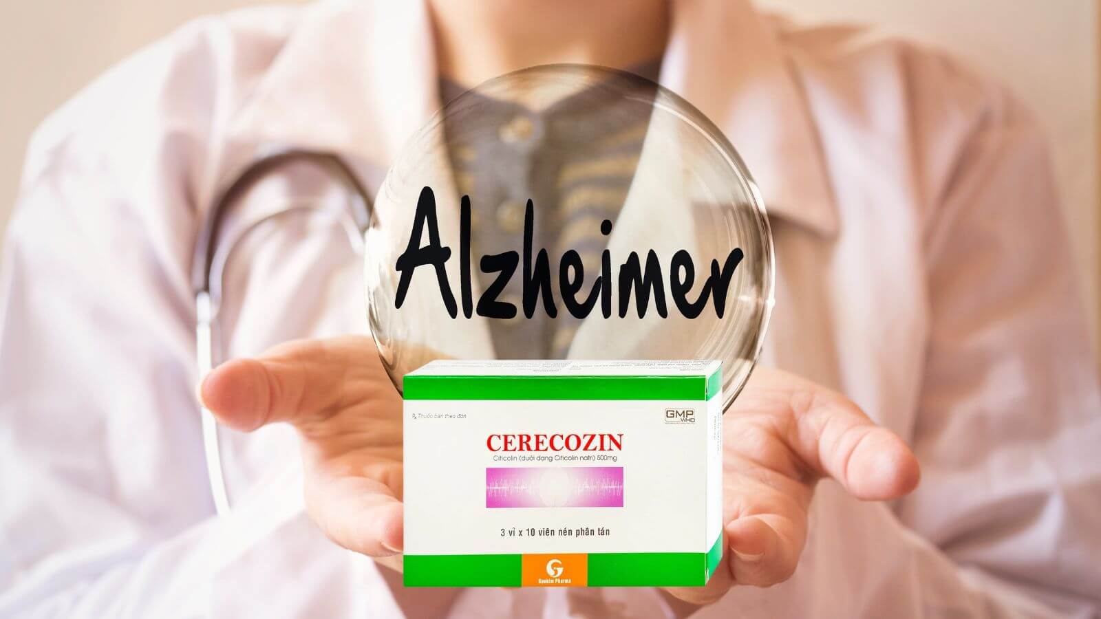 Cerecozin hỗ trợ cải thiện suy nghĩ, trí nhớ, học tập ở bệnh nhân Alzheimer