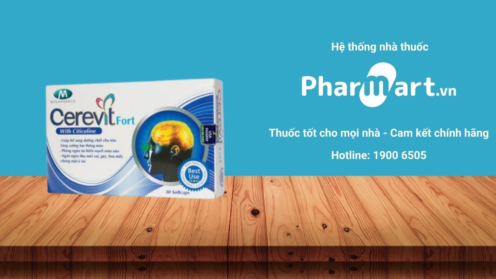 Mua ngay Cerevit Fort Megapharco tại Pharmart.vn