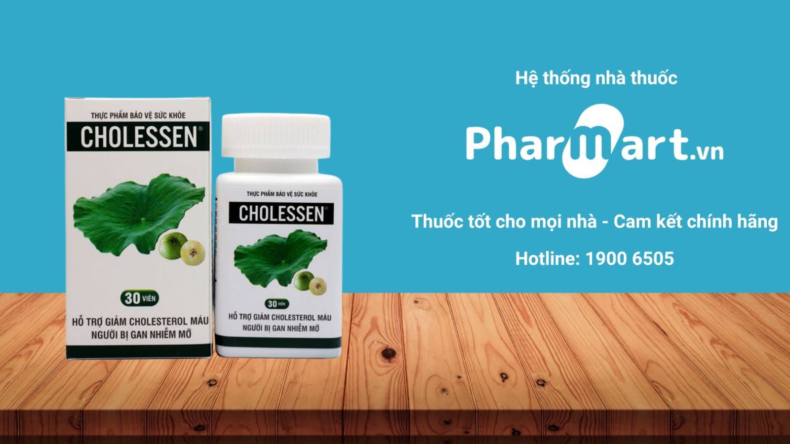 Mua ngay Cholessen chính hãng tại Pharmart.vn