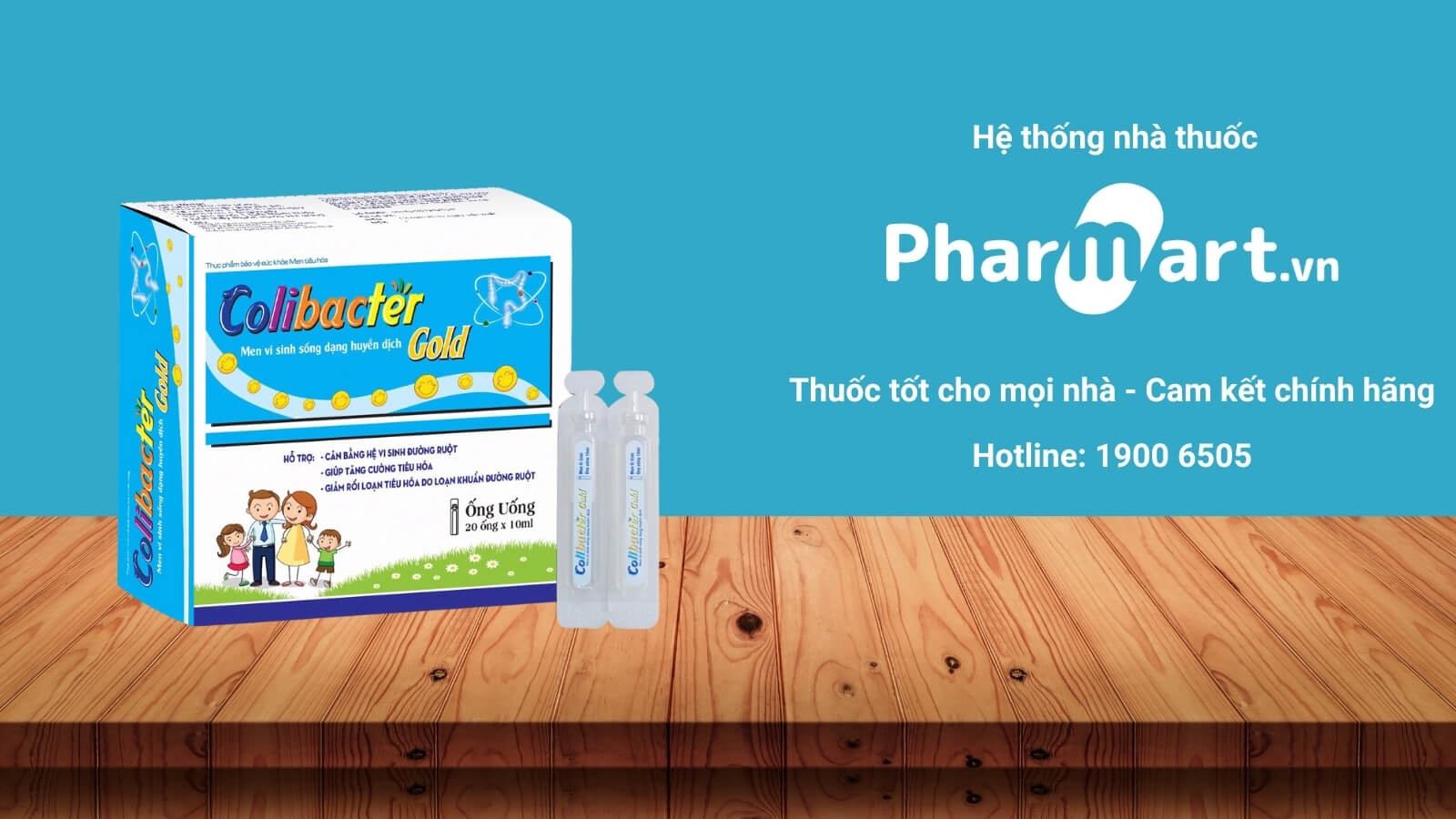 Mua Colibacter Gold chính hãng tại Pharmart.vn