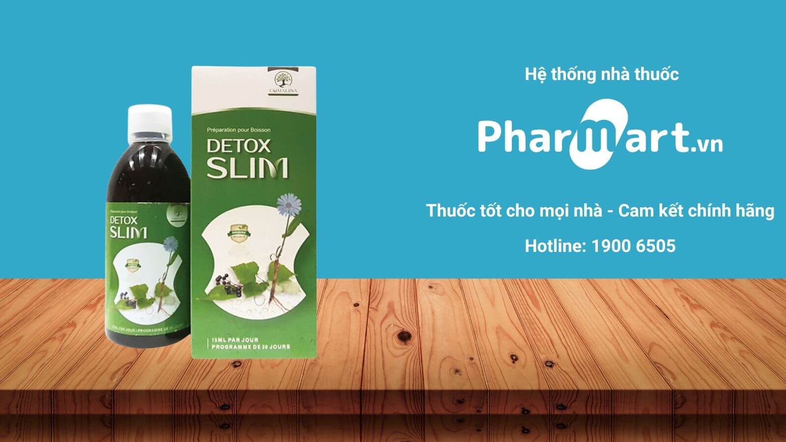 Detox Slim Comalina - hỗ trợ chức năng gan hiệu quả