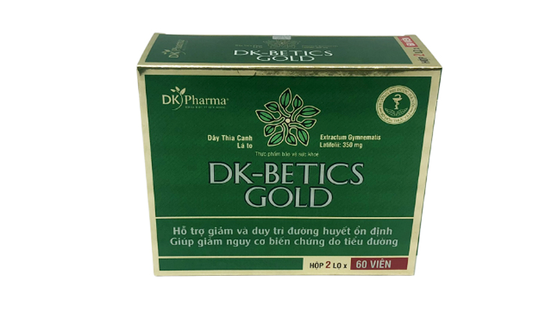 Viên tiểu đường DK-Betics Gold hộp 120 viên