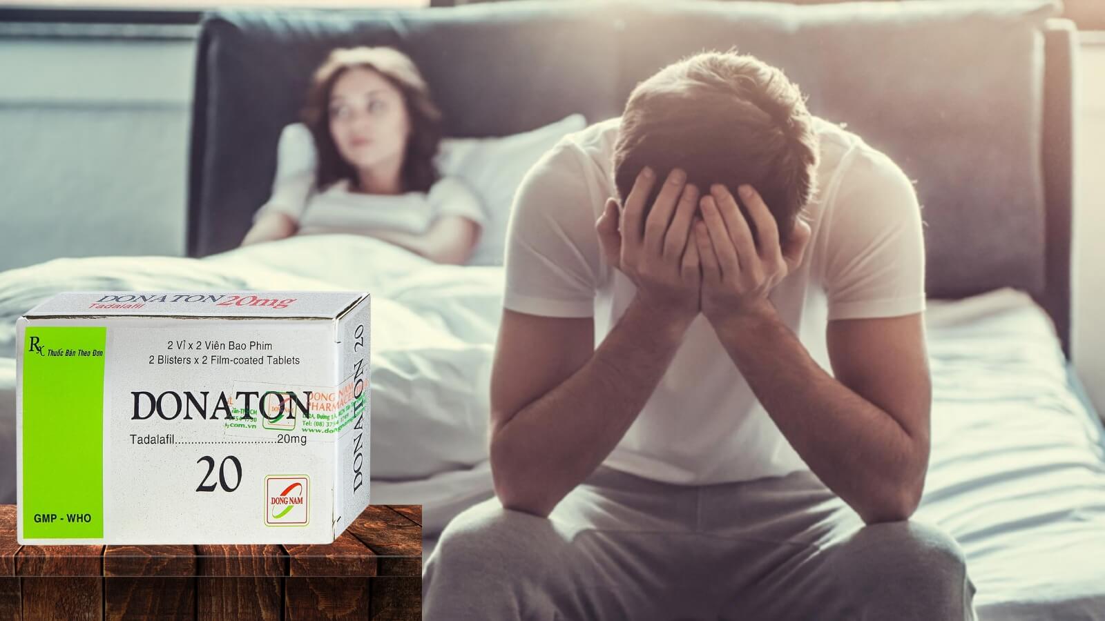 Donaton 20mg - Điều trị rối loạn cương dương