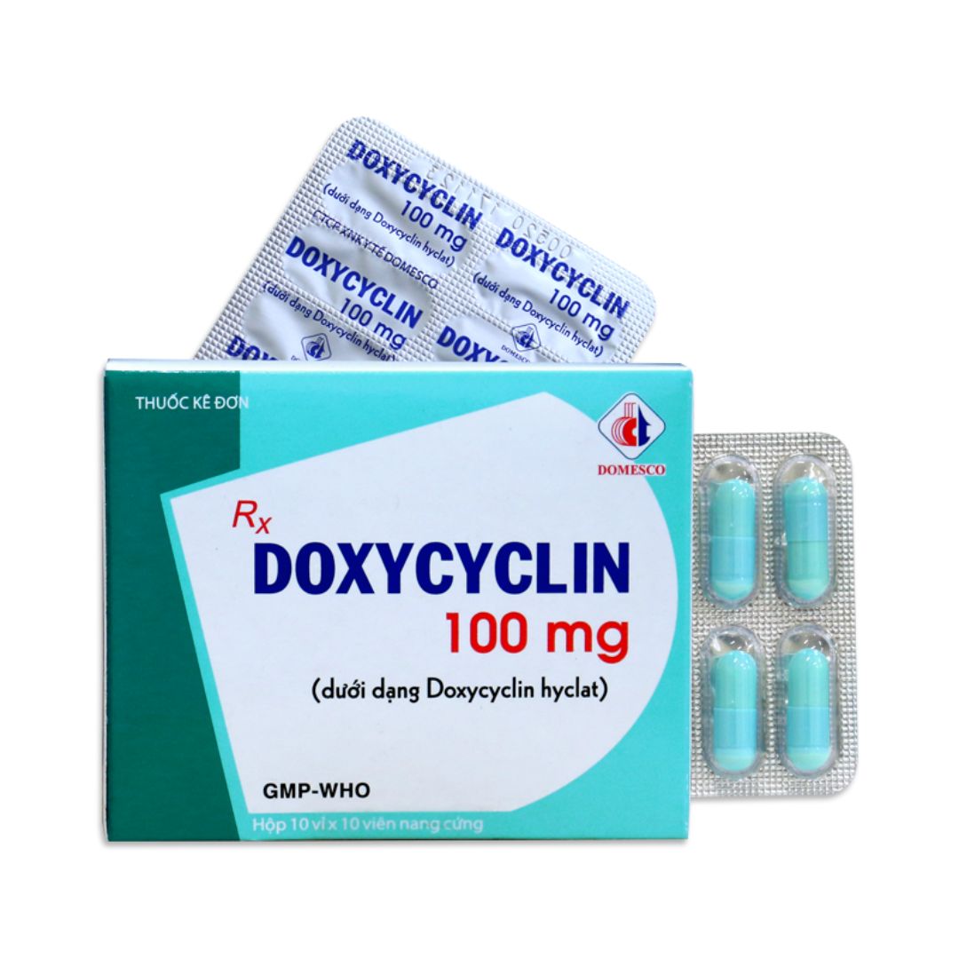 Thuốc Doxycyclin Domesco (100mg) Điều trị tình trạng nhiễm khuẩn