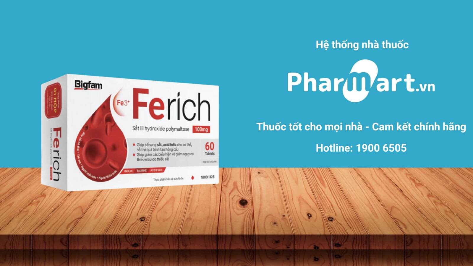 Mua Ferich chính hãng tại Pharmart.vn