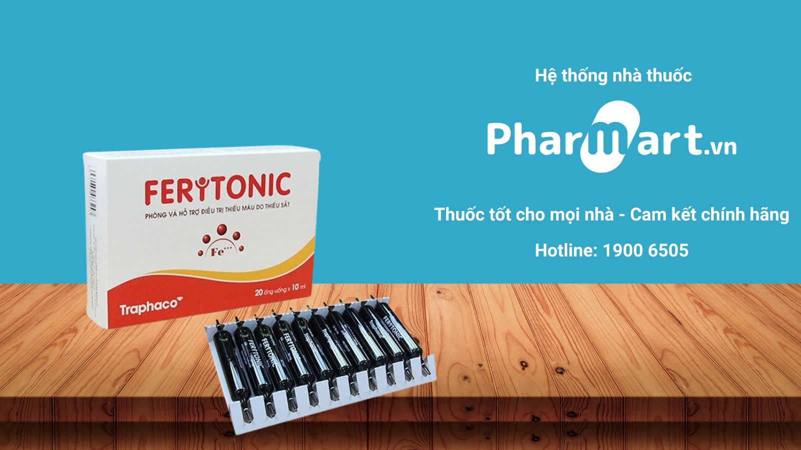 Mua Ferytonic chính hãng tại Pharmart.vn