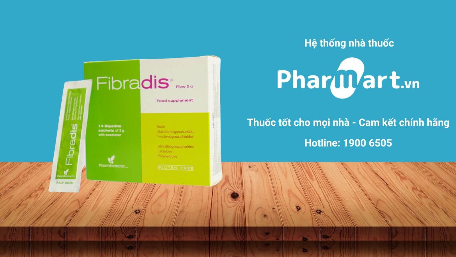 Mua Fibradis chính hãng tại Pharmart.vn