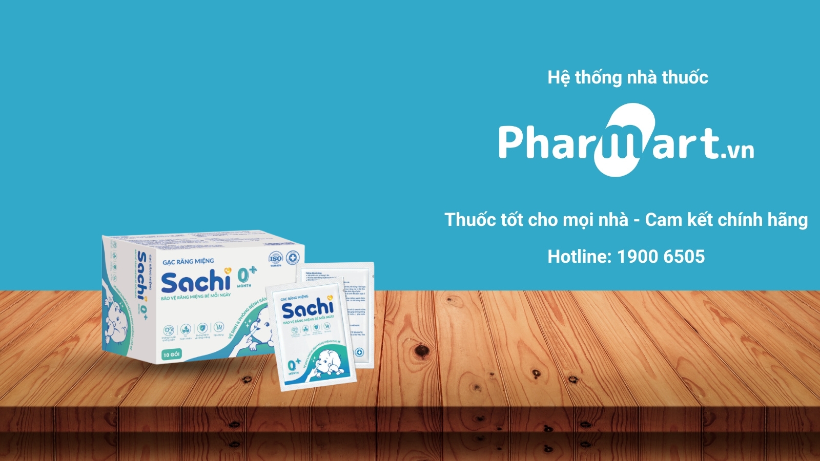 Gạc răng miệng Sachi - Vệ sinh khoang miệng cho bé