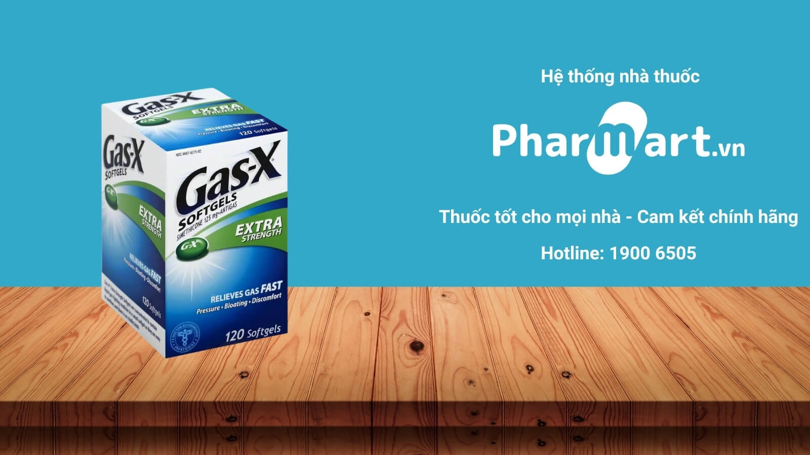 Mua Gas-X Extra Strength chính hãng tại Pharmart.vn