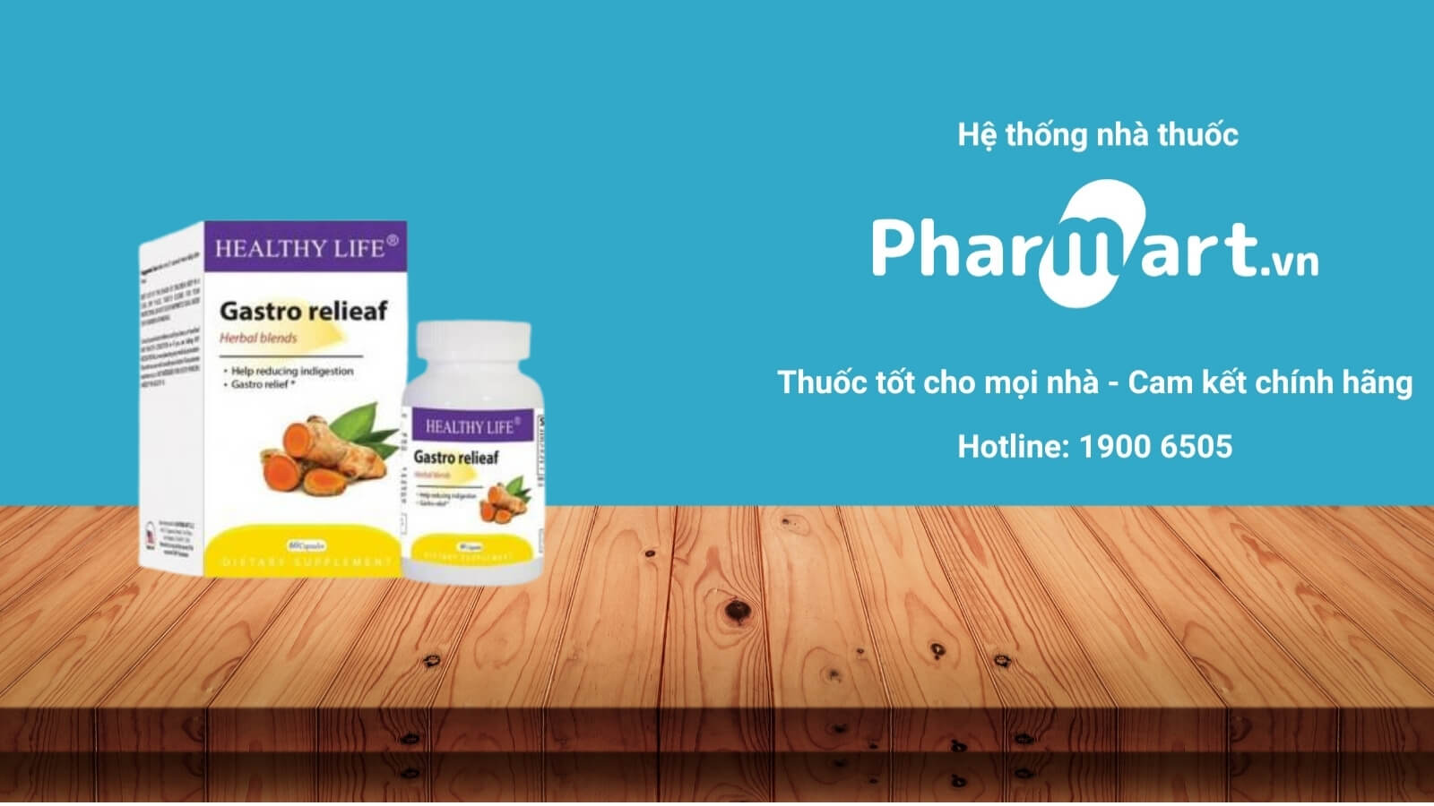 Mua ngay viên uống Healthy Life Gastro Relieaf chính hãng tại Pharmart.vn