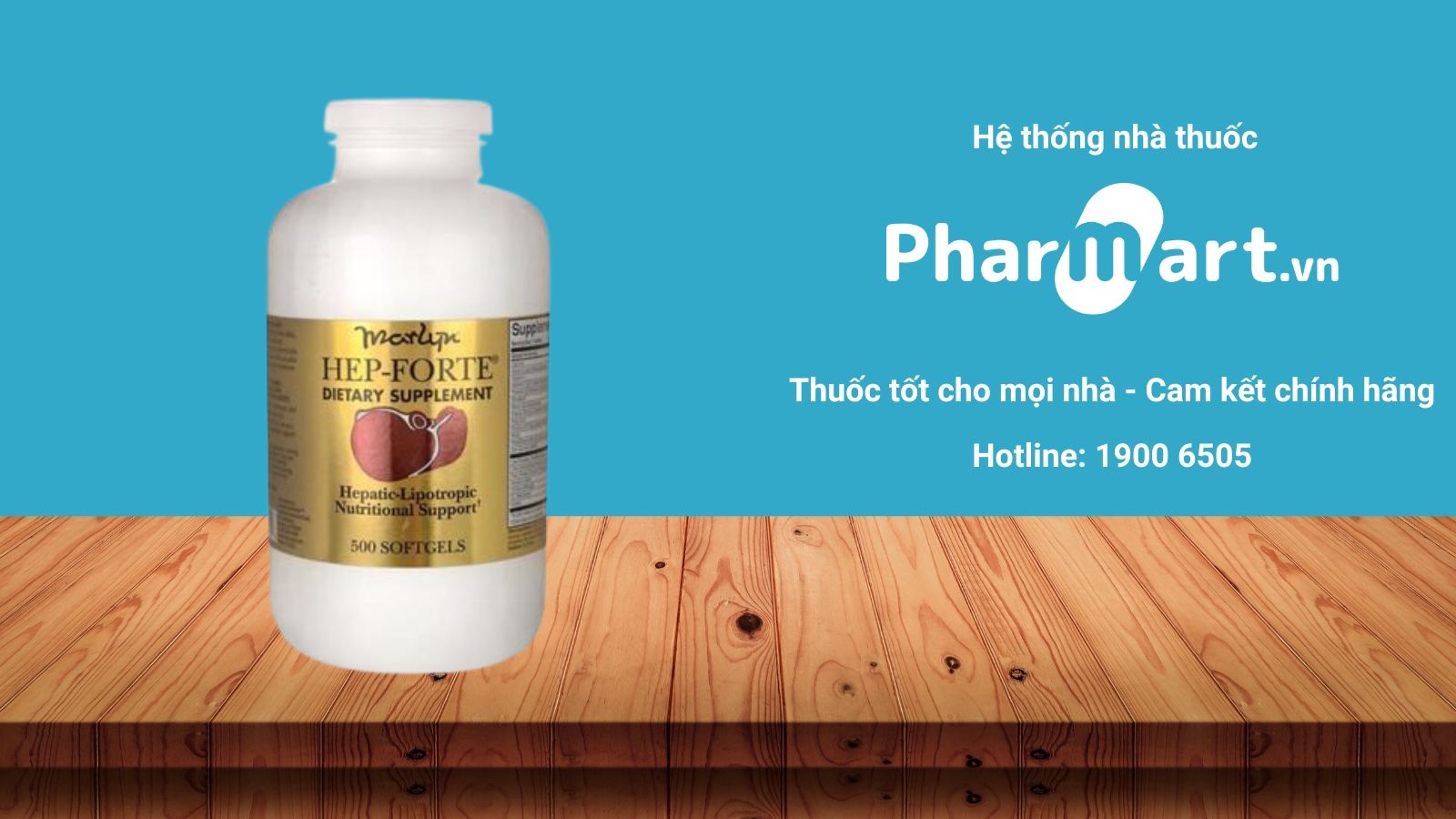 Mua Hep-Forte Marlyn chính hãng tại Pharmart.vn