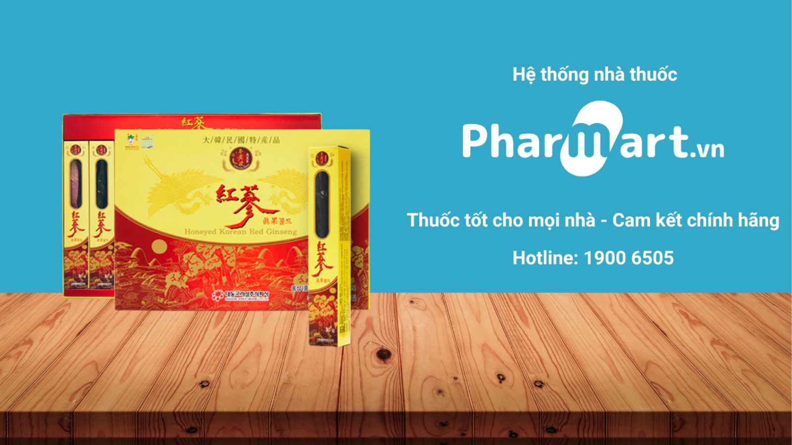 Mua Hồng sâm mật ong Hàn Quốc chính hãng tại Pharmart.vn