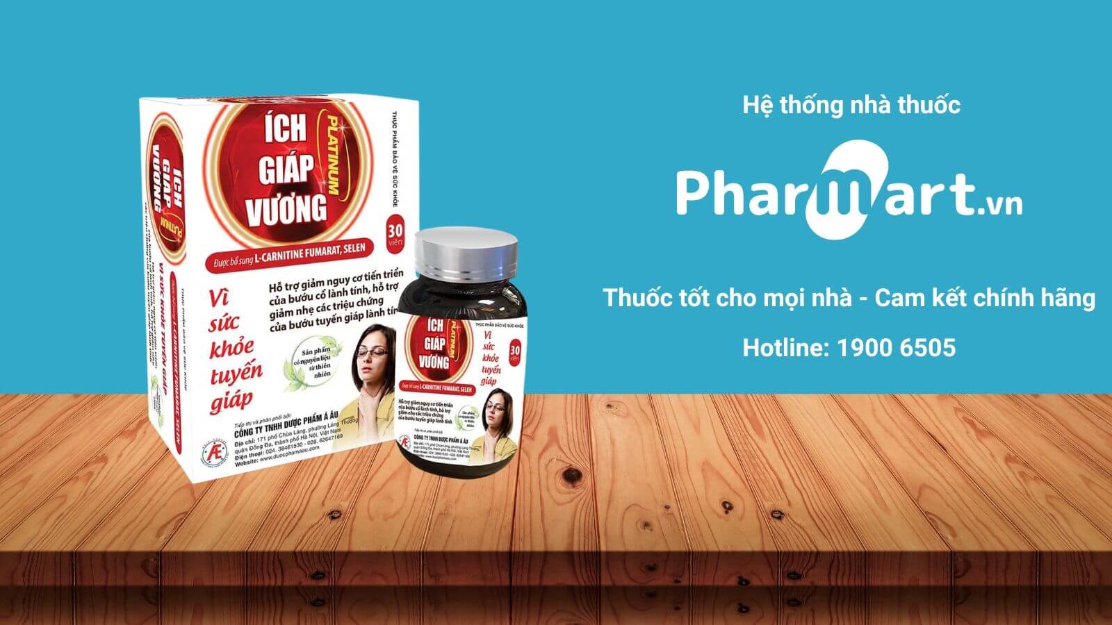 Mua Ích Giáp Vương Platinum chính hãng tại Pharmart.vn