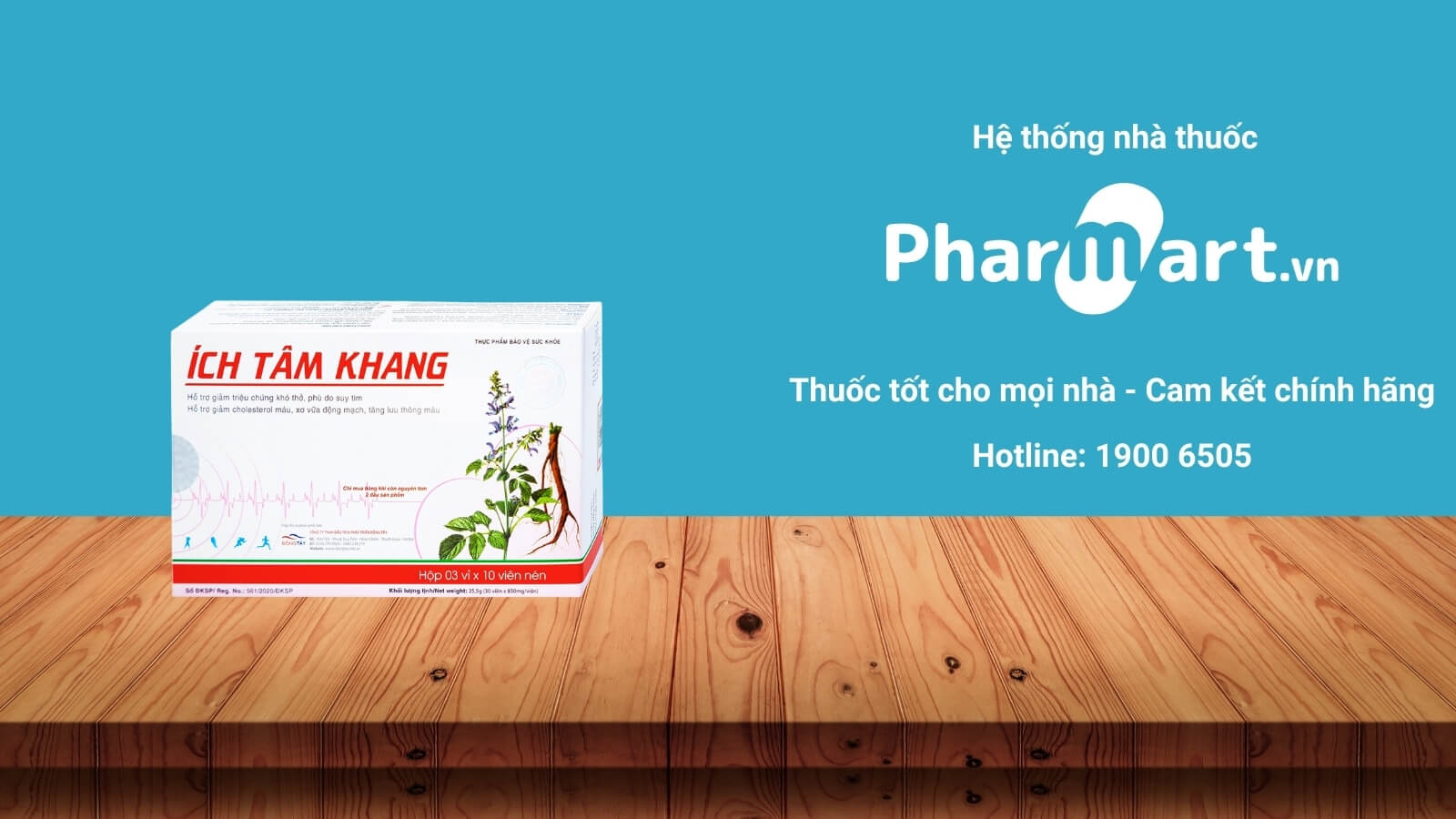 Mua Ích Tâm Khang chính hãng tại Pharmart.vn