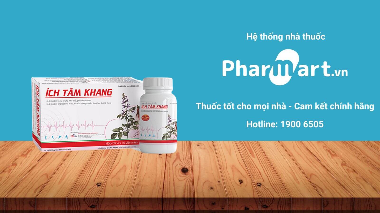 Mua Ích Tâm Khang chính hãng tại Pharmart.vn