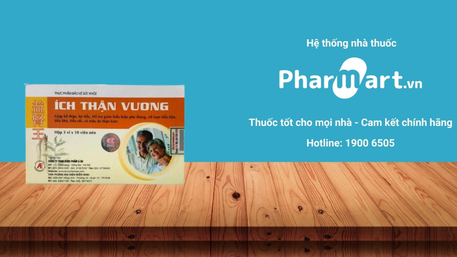 Mua ngay Ích Thận Vương chính hãng tại Pharmart.vn