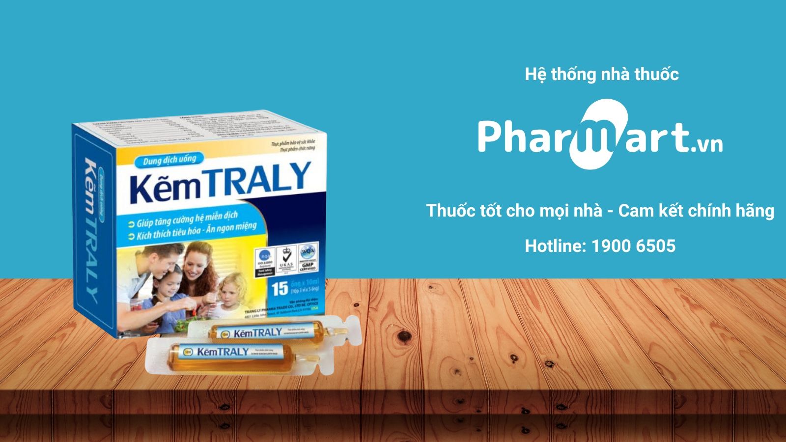 Kẽm TRALY hỗ trợ bổ sung kẽm cho cơ thể