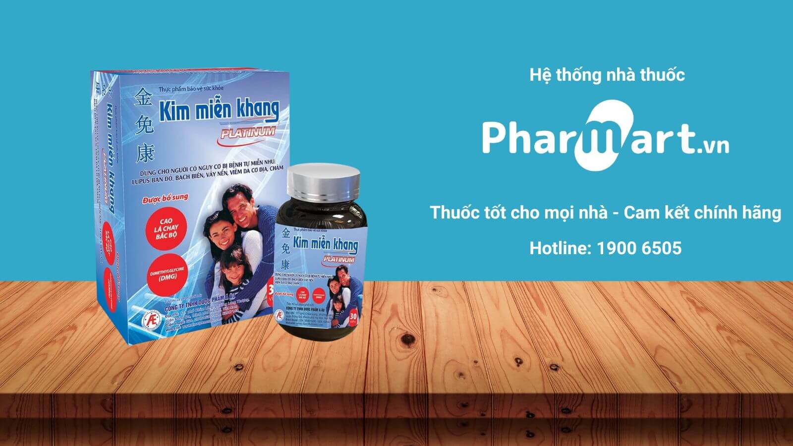 Mua Kim Miễn Khang Platinum chính hãng tại Pharmart.vn