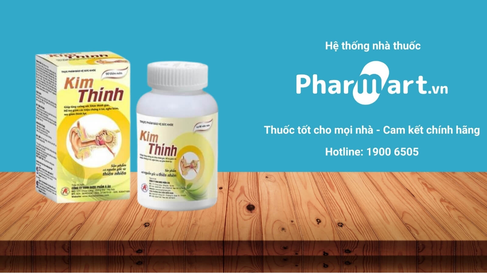 Mua ngay viên uống Kim Thính chính hãng tại Pharmart.vn