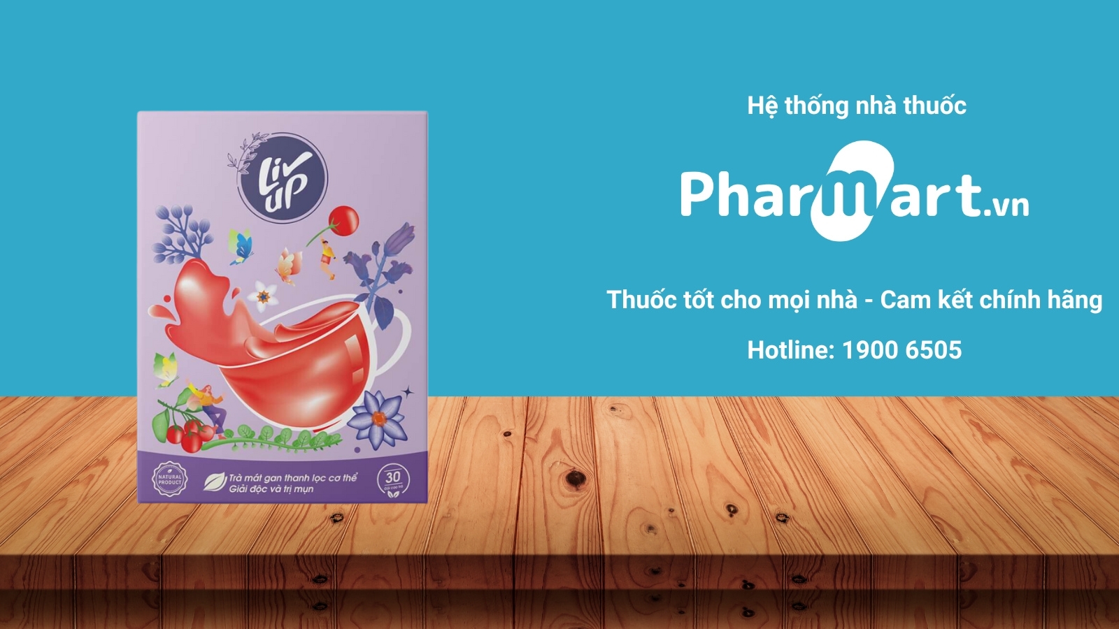 Mua ngay LivUP chính hãng tại Pharmart.vn 