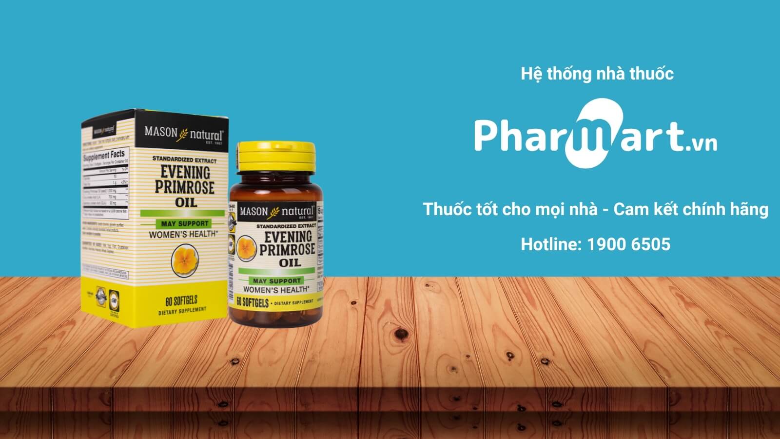 Mua Mason Evening Primrose Oil chính hãng tại Pharmart.vn