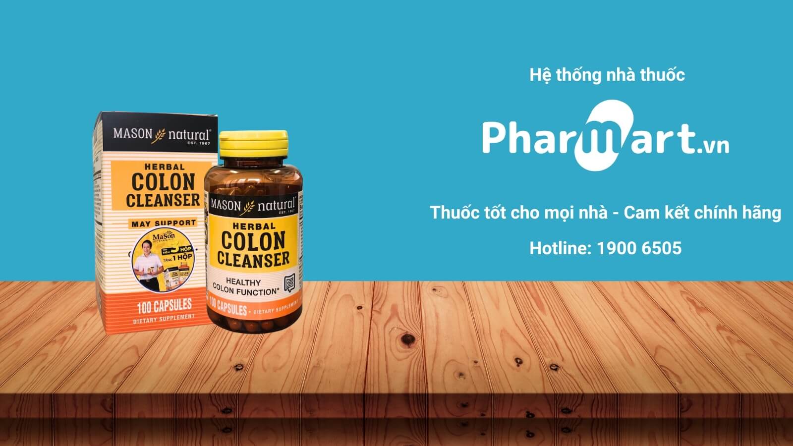 Mua Mason Natural Herbal Colon Cleanser chính hãng tại Pharmart.vn