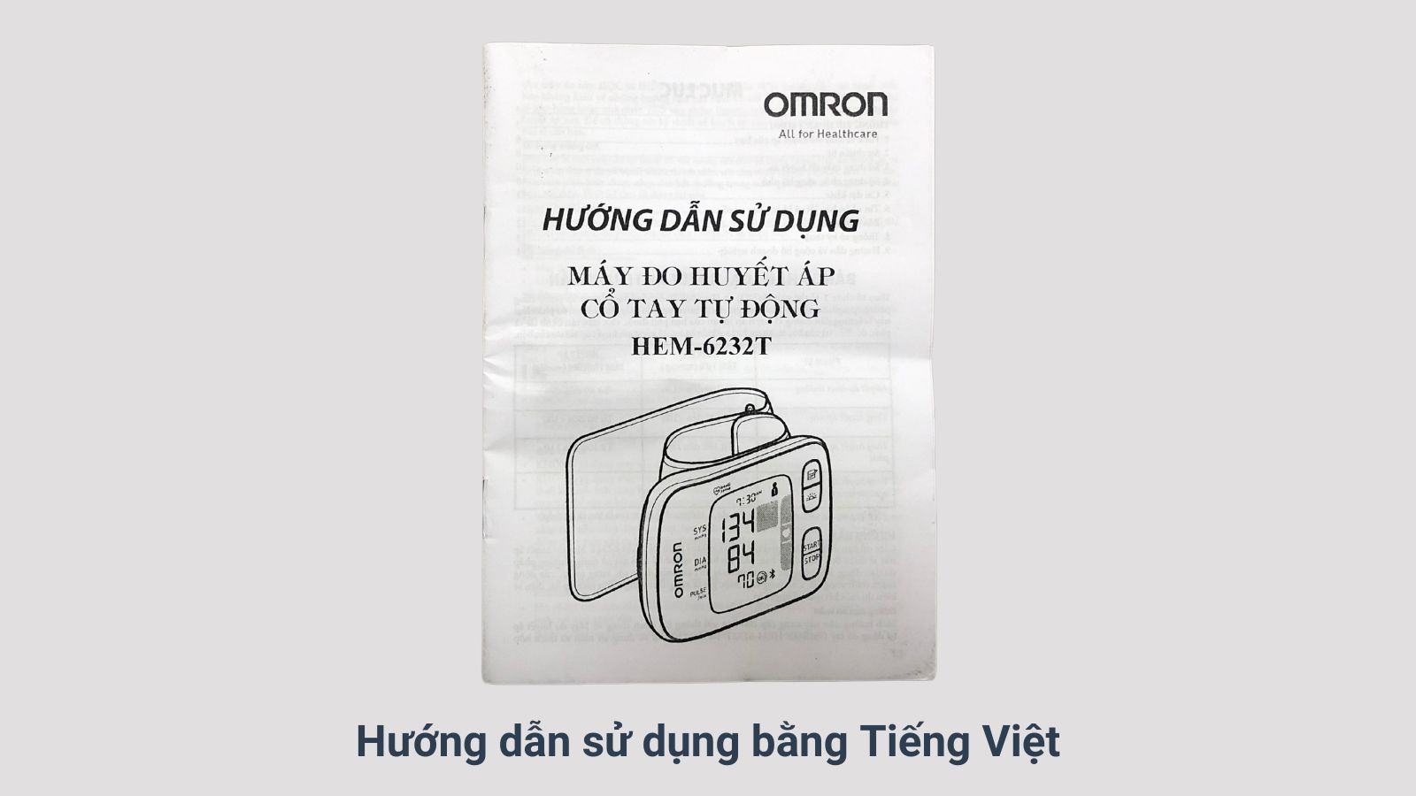 Sách hướng dẫn đi kèm bằng Tiếng Việt