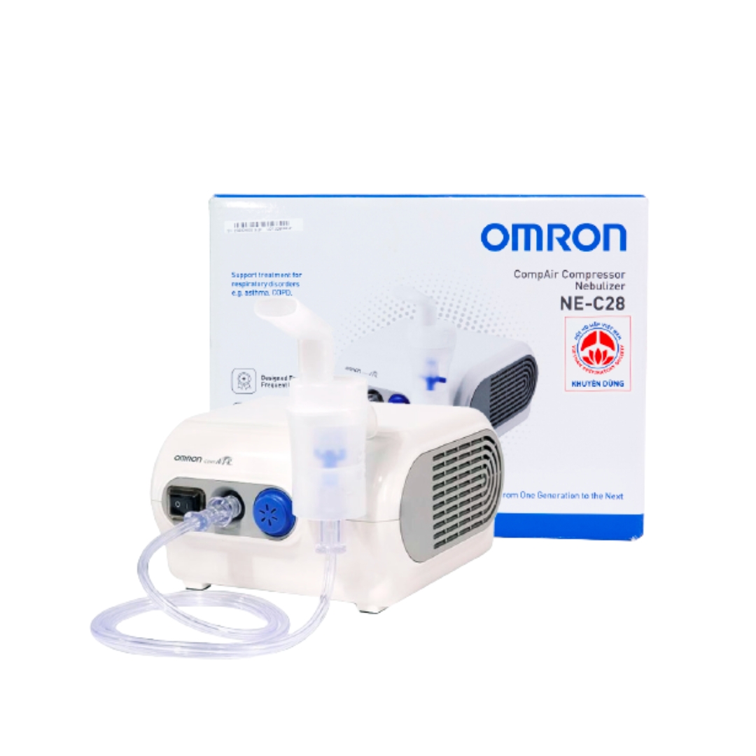 Máy xông mũi họng Omron NE-C28 chính hãng - Pharmart.vn