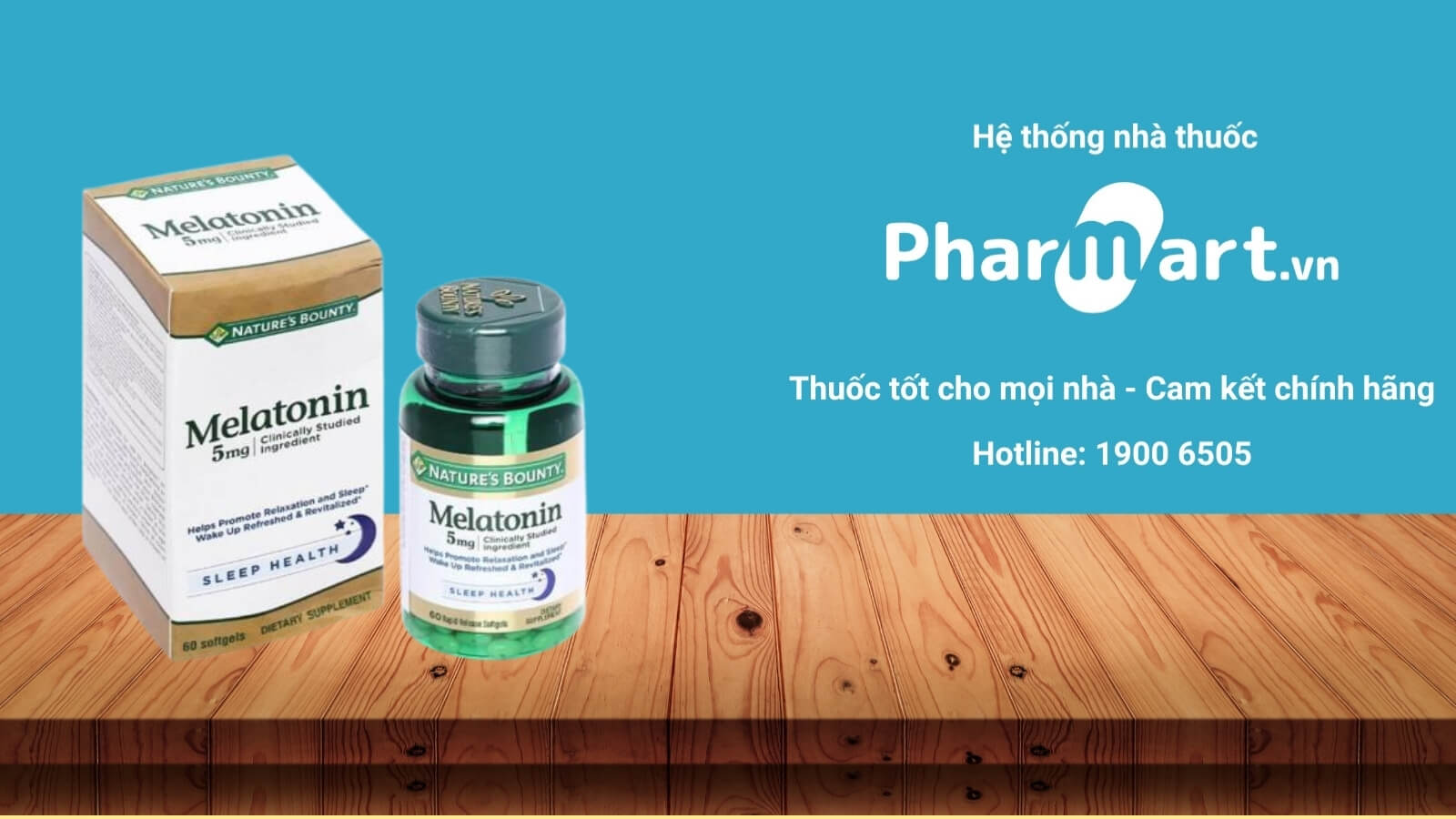 Mua ngay viên uống Melatonin chính hãng tại Pharmarat.vn