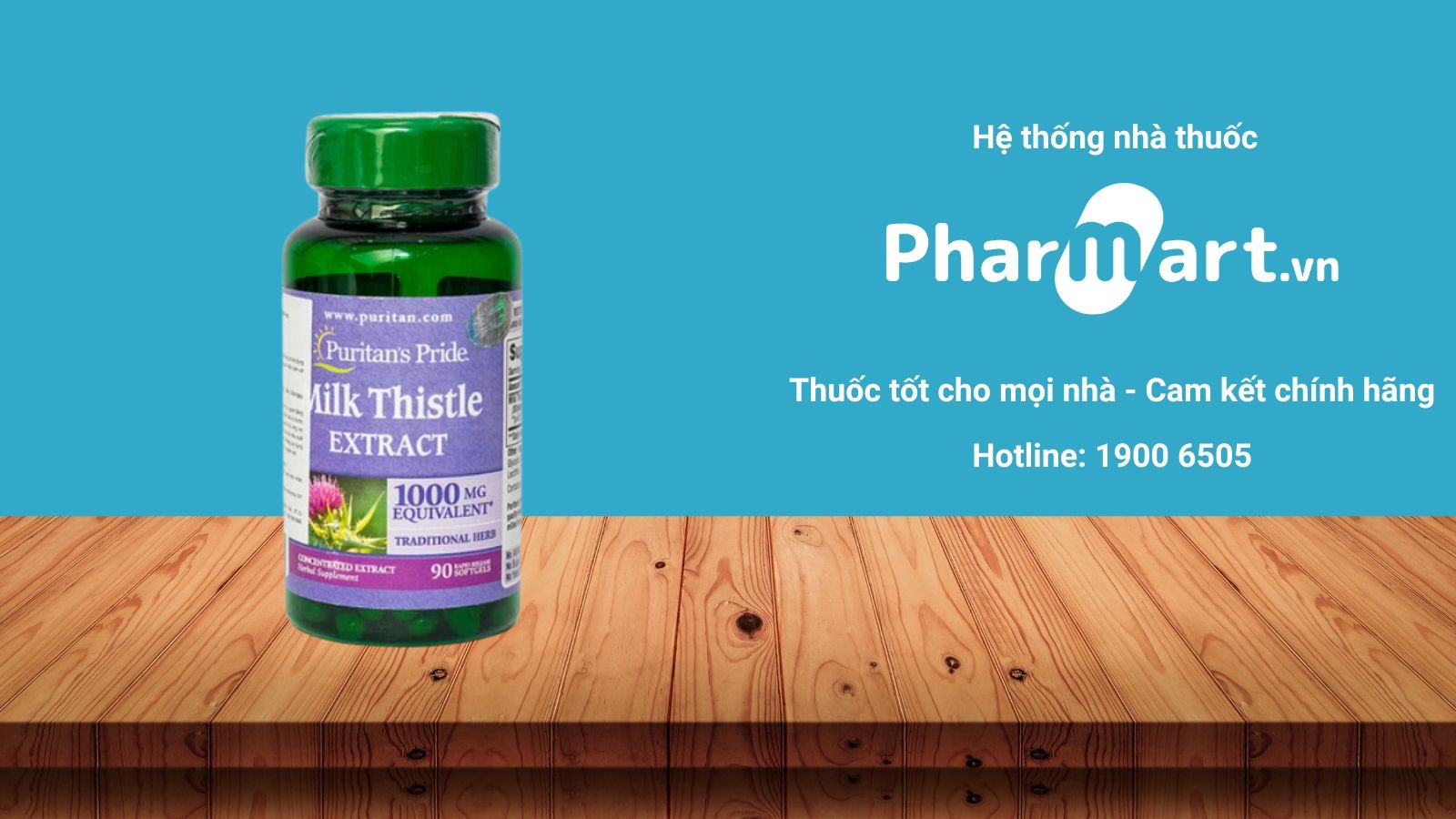 Mua ngay Milk Thistle Extract 1000mg chính hãng tại Pharmart.vn