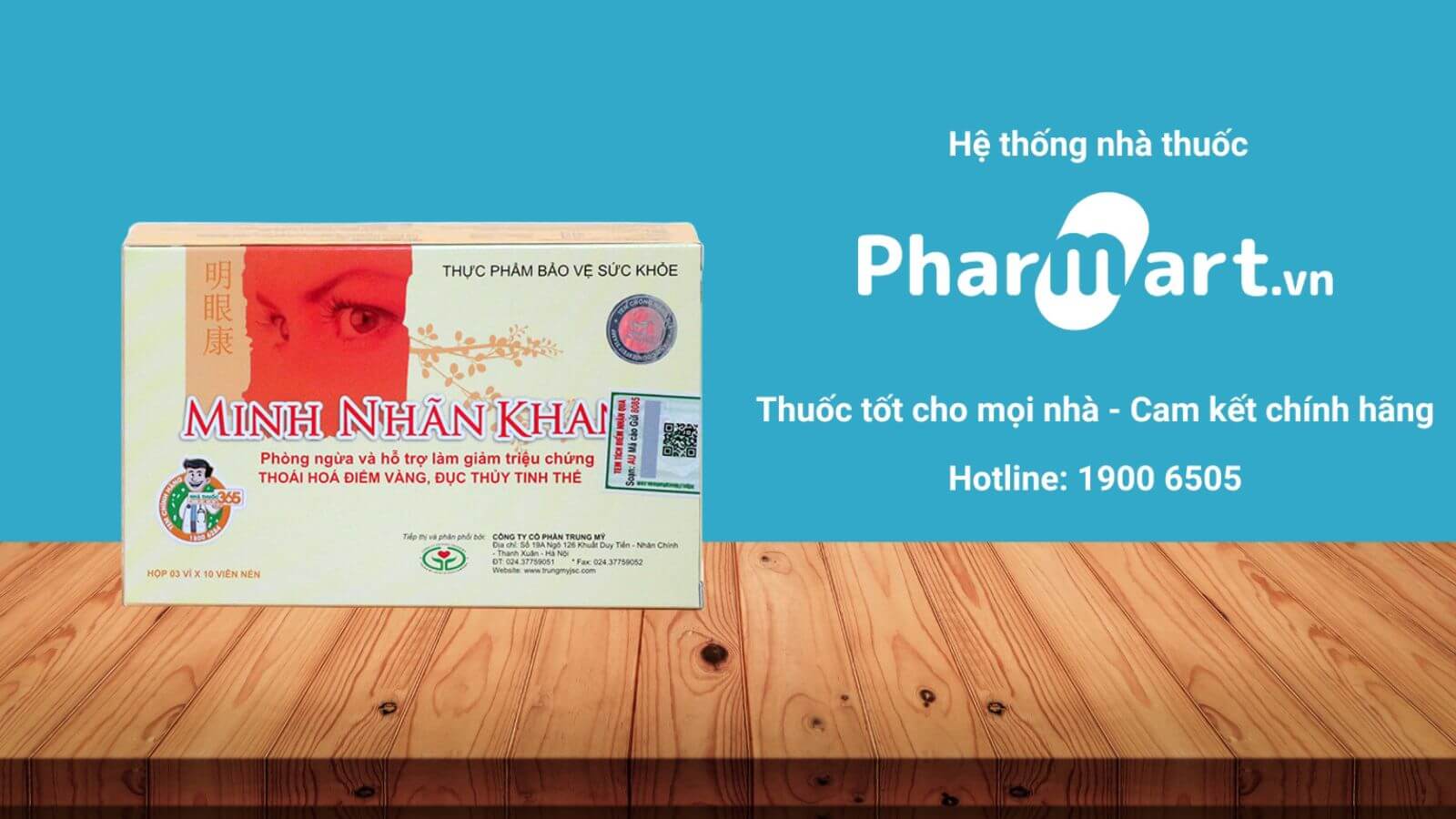 Mua Minh Nhãn Khang chính hãng tại Pharmart.vn