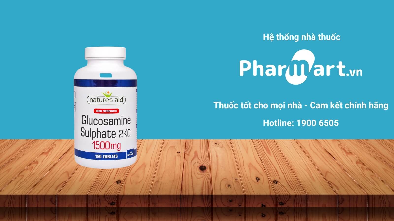 Mua Natures Aid Glucosamine Sulphate chính hãng tại Pharmart.vn