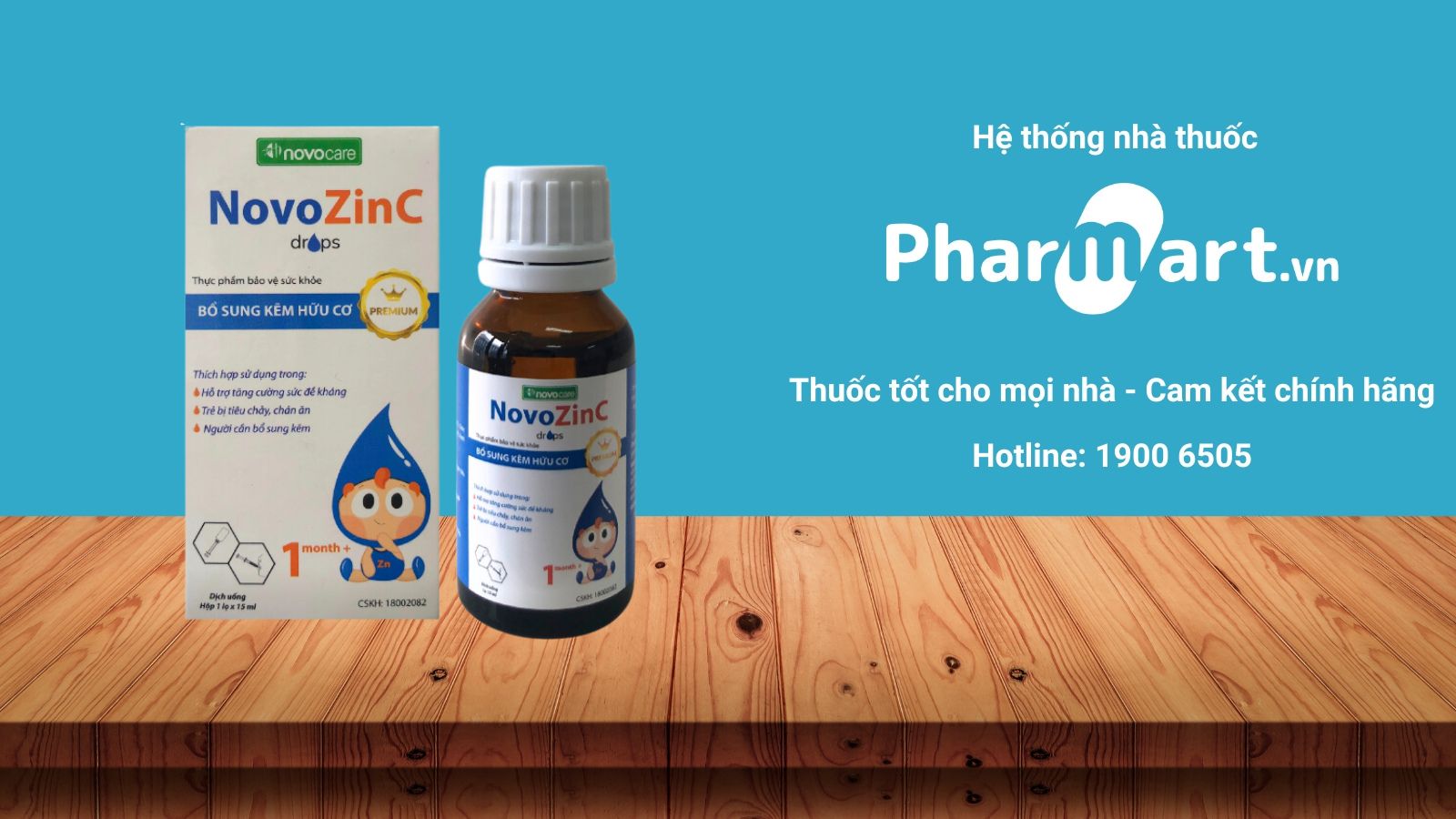 Mua NovoZinC chính hãng tại Pharmart.vn