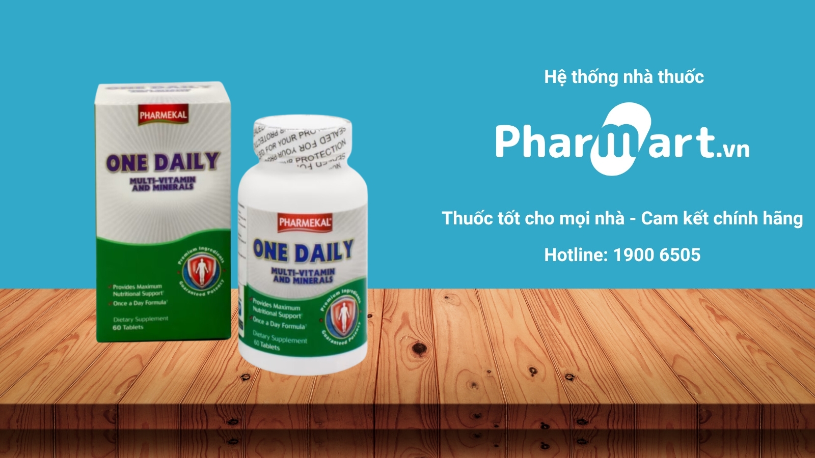 Mua pharmekal one daily chính hãng tại Pharmart.vn