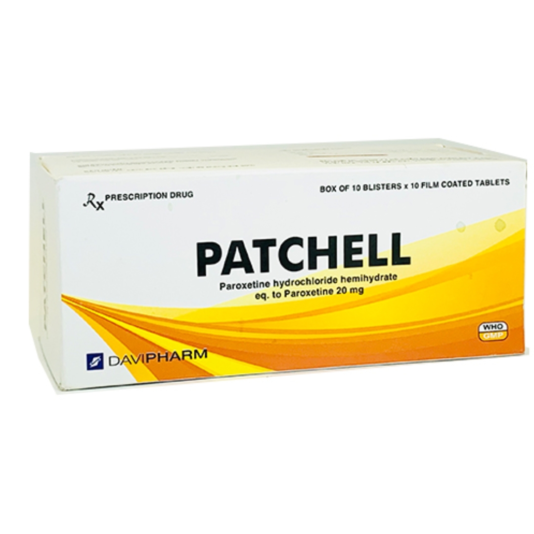 Patchell 20mg - Trị trầm cảm, rối loạn lo âu - Pharmart.vn