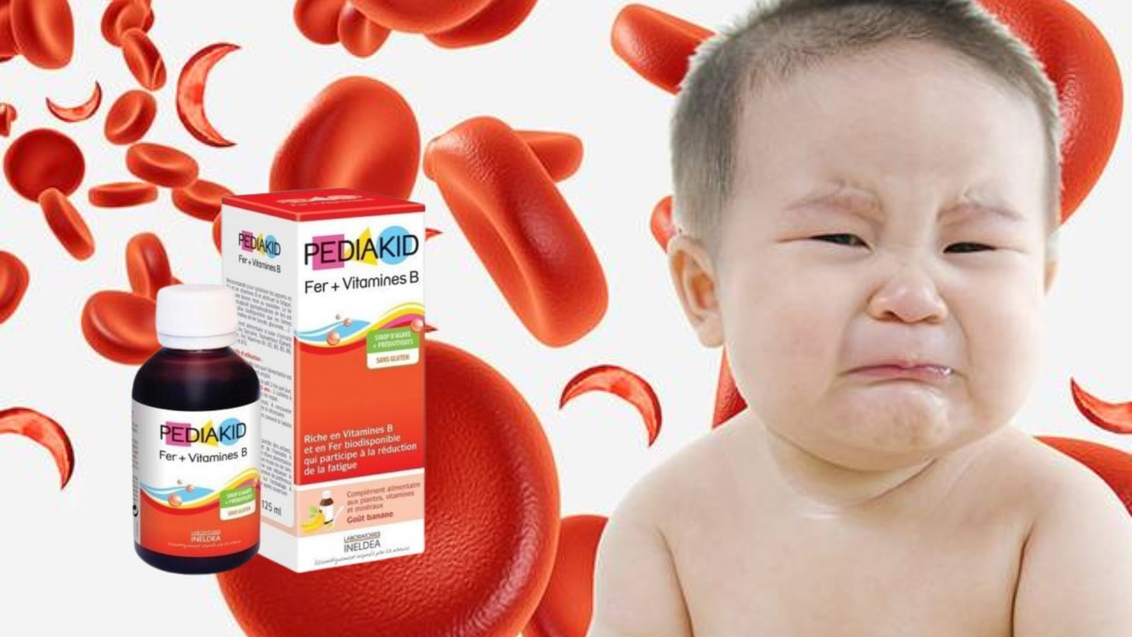 Pediakid Fer + Vitamines B - Bổ sung sắt và vitamin nhóm B