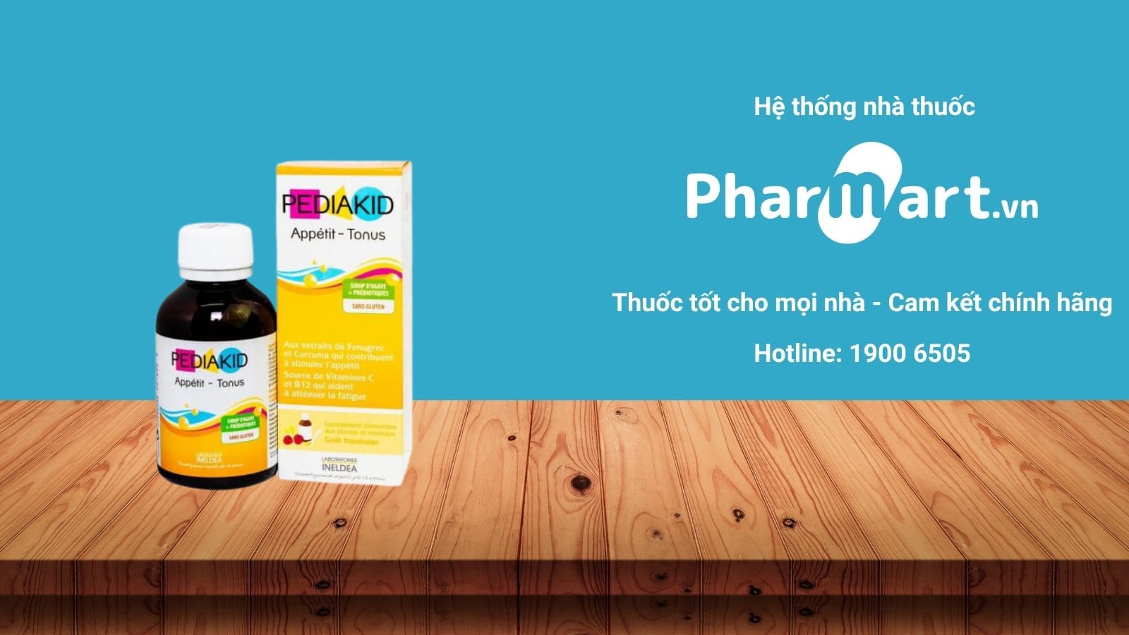 Mua ngay Pediakid Appetit Tonus chính hãng tại Pharmart.vn