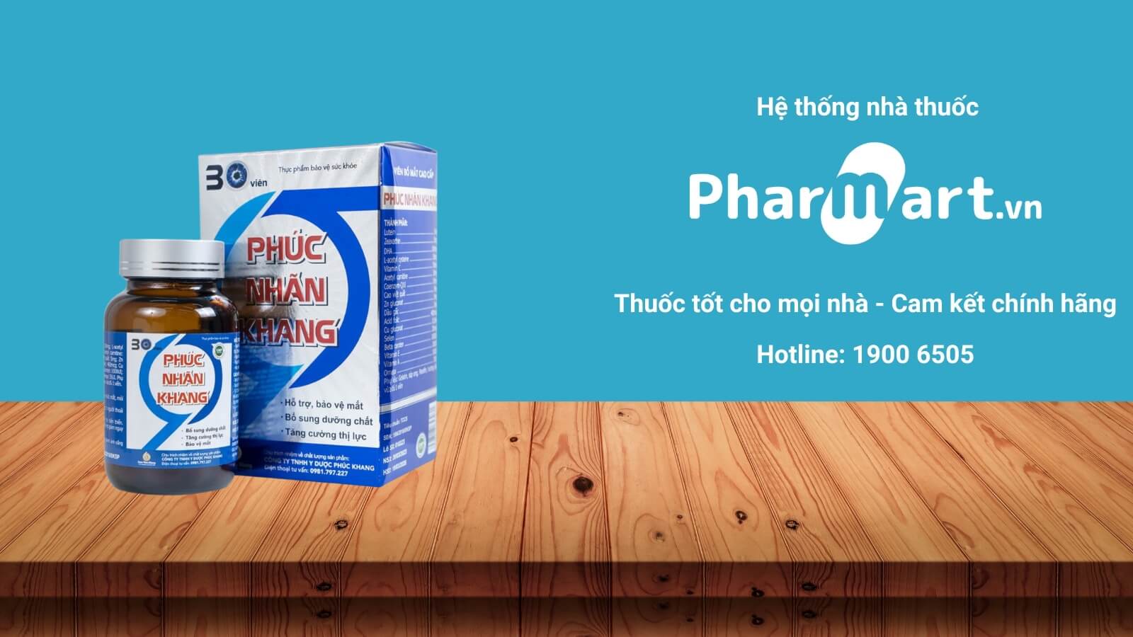 Mua Phúc Nhãn Khang chính hãng tại Pharmart.vn