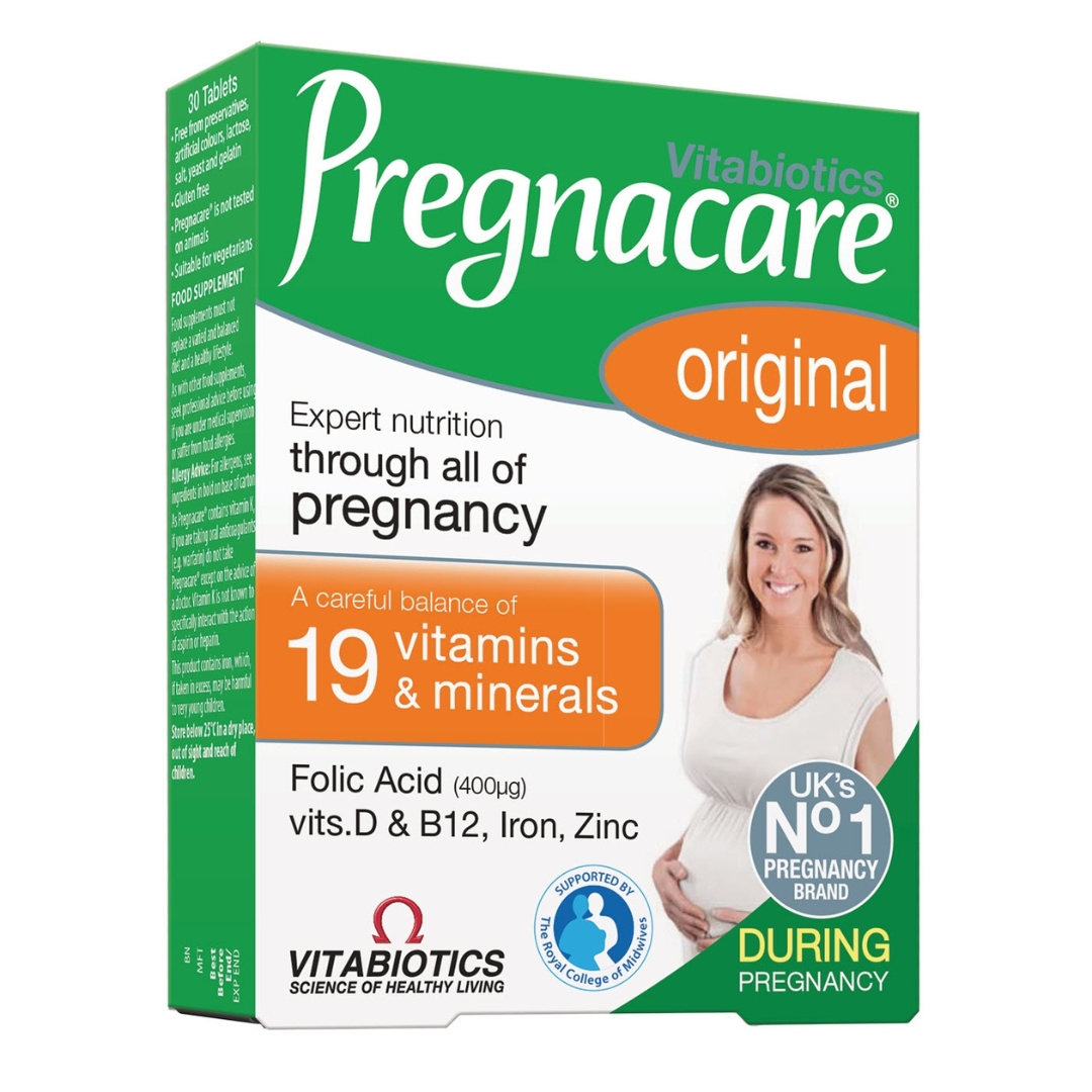 Thuốc bầu Pregnacare Original: Bí quyết chăm sóc sức khỏe cho mẹ và bé