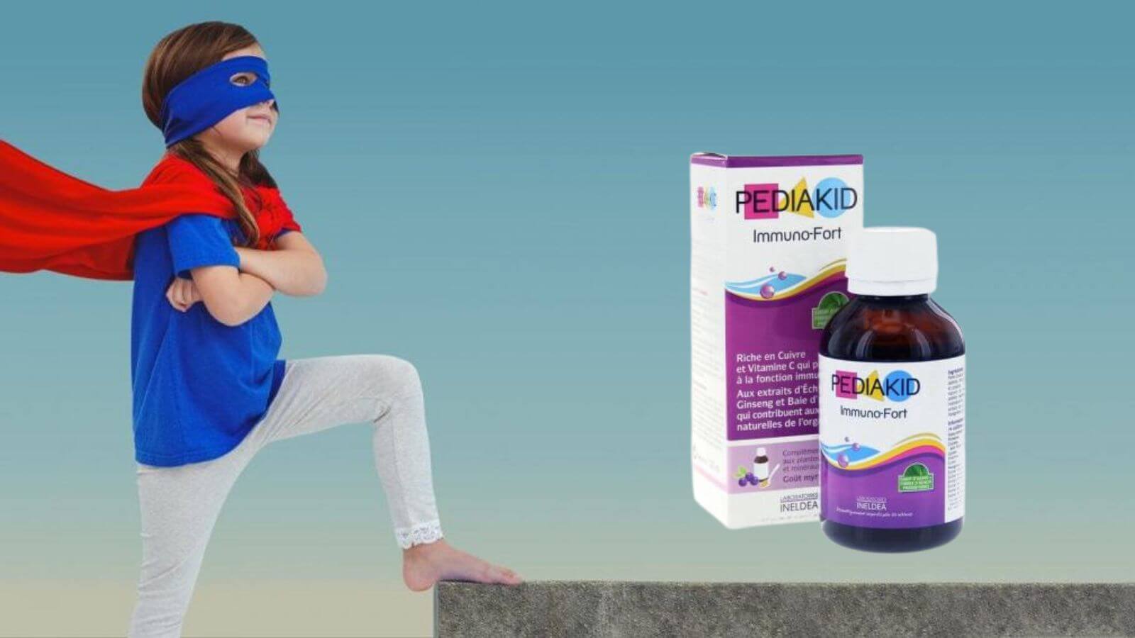 Siro Pediakid Immuno-Fort Tăng Đề Kháng