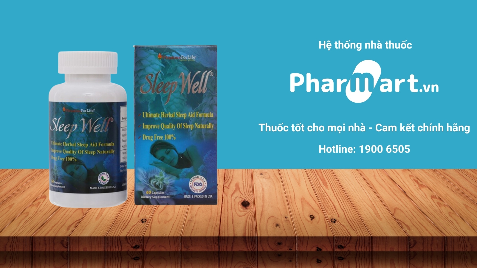 Mua ngay Sleep Well chính hãng tại Pharmart.vn 