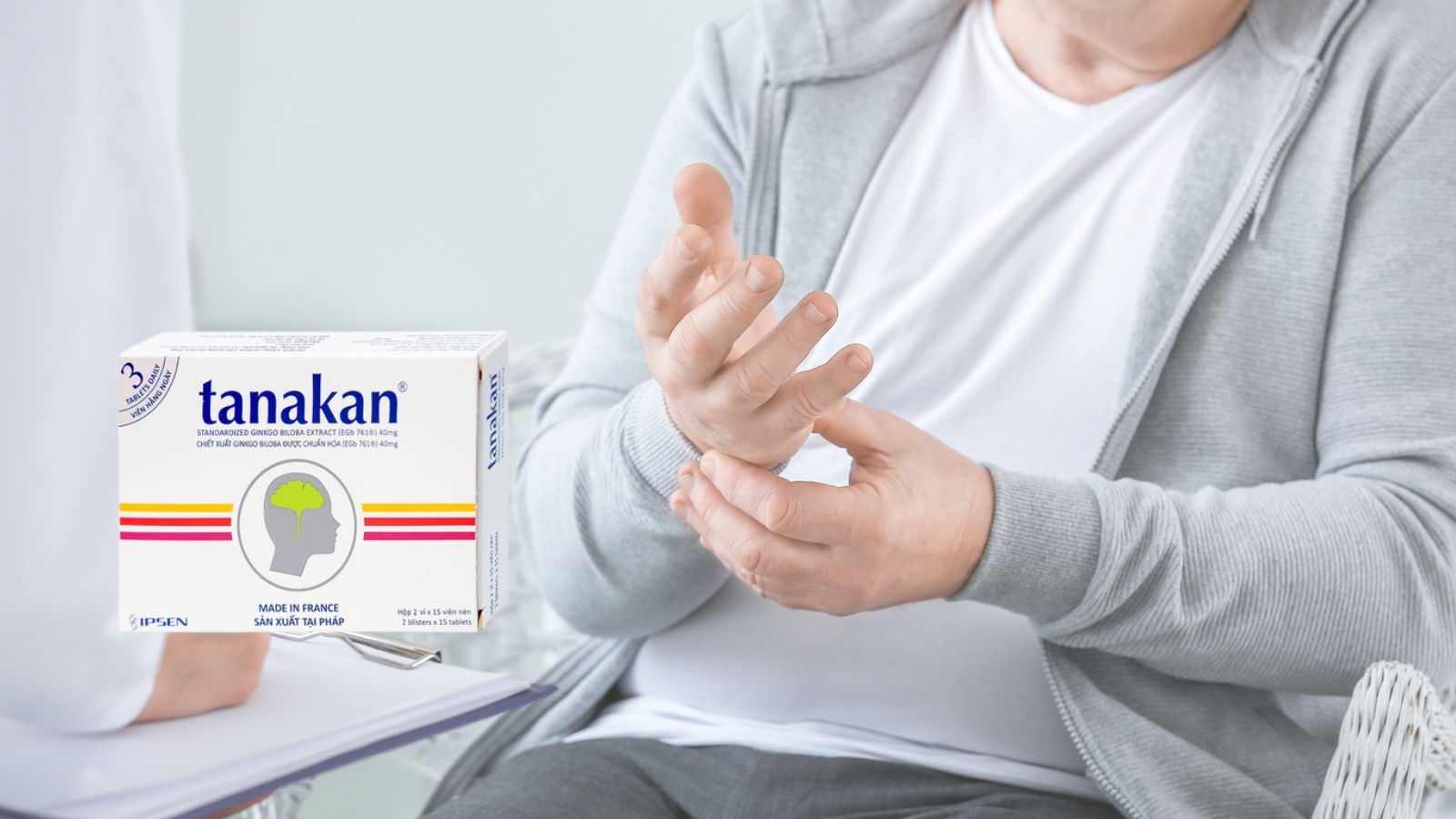 Tanakan 40mg là sự lựa chọn hàng đầu trong điều trị bệnh Parkinson